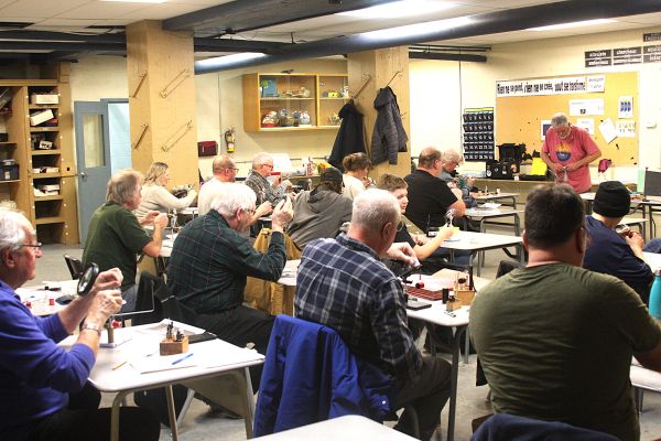 Atelier de montage de mouches